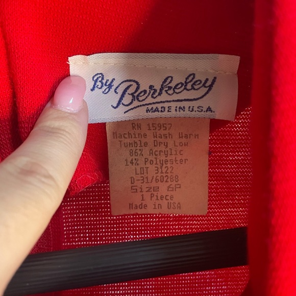 Vintage 80’s “By Berkeley” Two-Tone Dress - Picture 2 of 4